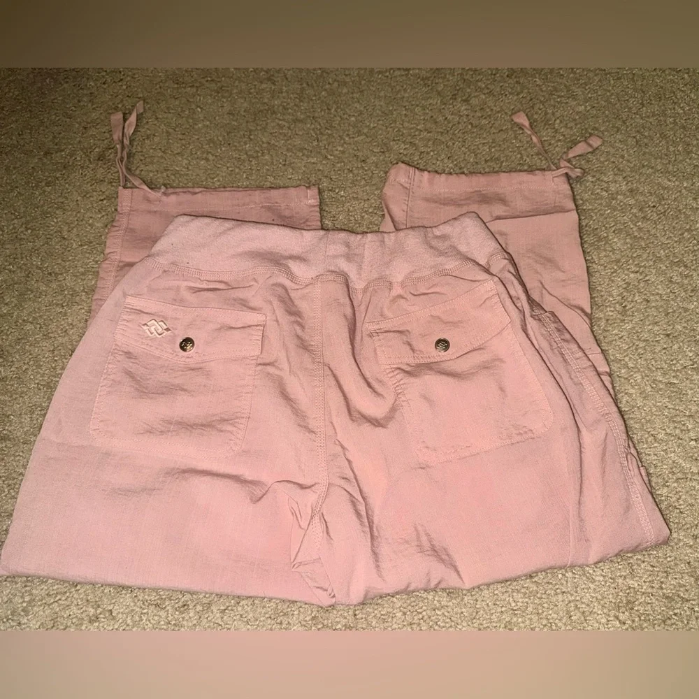 Mofiz gently used light cargo pants size L in pink - Picture 2 of 9
